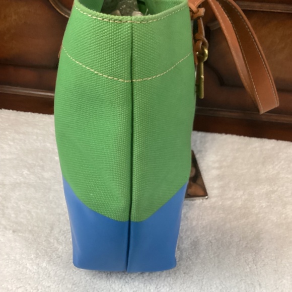 Fossil Colorblock Tote with Wallet - Picture 7 of 14